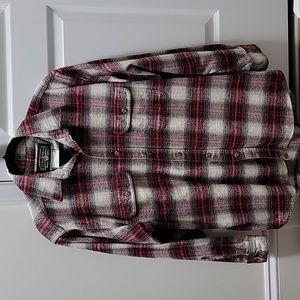 31).pre-owned field and stream flannel shirts size L